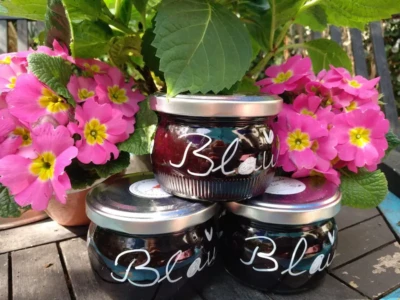 Hausgemachte Marmelade Blaubeeren Berlin